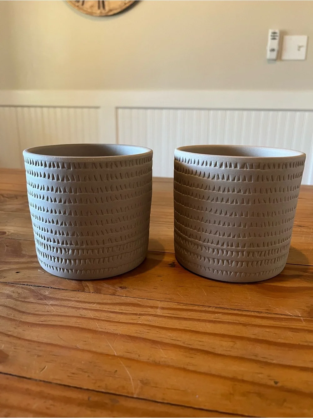 IKEA Kryptuia Clay Pots Set of 2